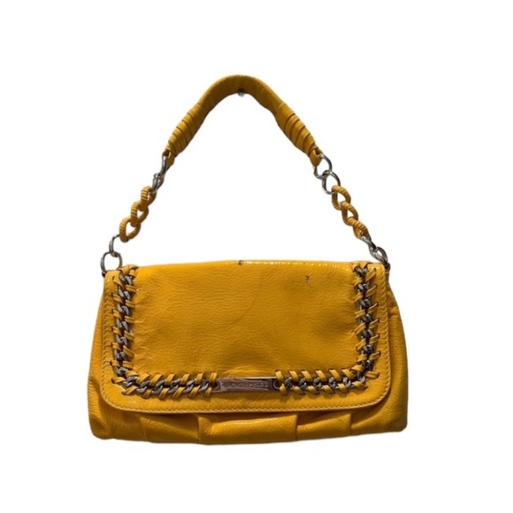 Women’s Yellow Mini Michael Kors Shoulder Purse